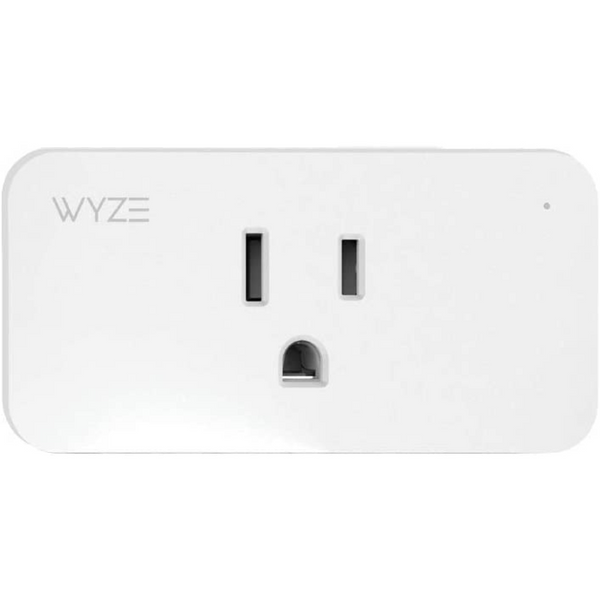 Wyze WLPP1CFH-1 Smart Home Plug, WiFi & Bluetooth Works with Alexa, Google Assistant, Ifttt, One-Pack, White