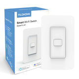 Filohome Interruptor de luz inteligente compatible con Alexa y Google Assistant, Wi-Fi de 2.4 GHz