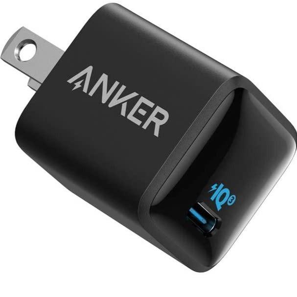Cargador USB C, adaptador de cargador rápido Anker 30W PIQ 3.0 USB-C,  cargador compacto PowerPort III Mini para iPad/iPad Mini, para iPhone 14/14