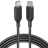 Anker Powerline III Cable 1.8 Metros USB-C a USB-C 100W Carga Rápida para MacBook Pro, iPad Pro, iPad Air, S21 Plus S9, Pixel, Switch y más