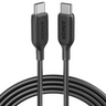 Anker Powerline III Cable 1.8 Metros USB-C a USB-C 100W Carga Rápida para MacBook Pro, iPad Pro, iPad Air, S21 Plus S9, Pixel, Switch y más