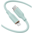 Anker Powerline III Flow Cable USB-C a Lightning para iPhone 8 al 14 Series, iPad, AirPods (Certificado MFi)