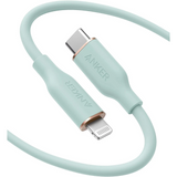 Anker Powerline III Flow Cable USB-C a Lightning para iPhone 12 Pro/11/X/XS/XR/ 8 Plus, AirPods Pro (Certificado MFi)