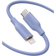 Anker Powerline III Flow Cable USB-C a Lightning para iPhone 8 al 14 Series, iPad, AirPods (Certificado MFi)