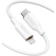 Anker Powerline III Flow Cable USB-C a Lightning para iPhone 8 al 14 Series, iPad, AirPods (Certificado MFi)