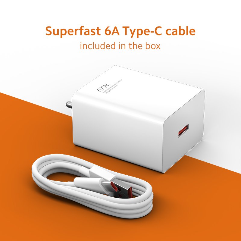 Xiaomi 67W Charging Combo (Type-A) con cable USB-C