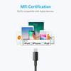 Anker Cable Lightning a USB de Nylon Premium Certificado MFi para iPhone (2 unidades de 1,8 m)