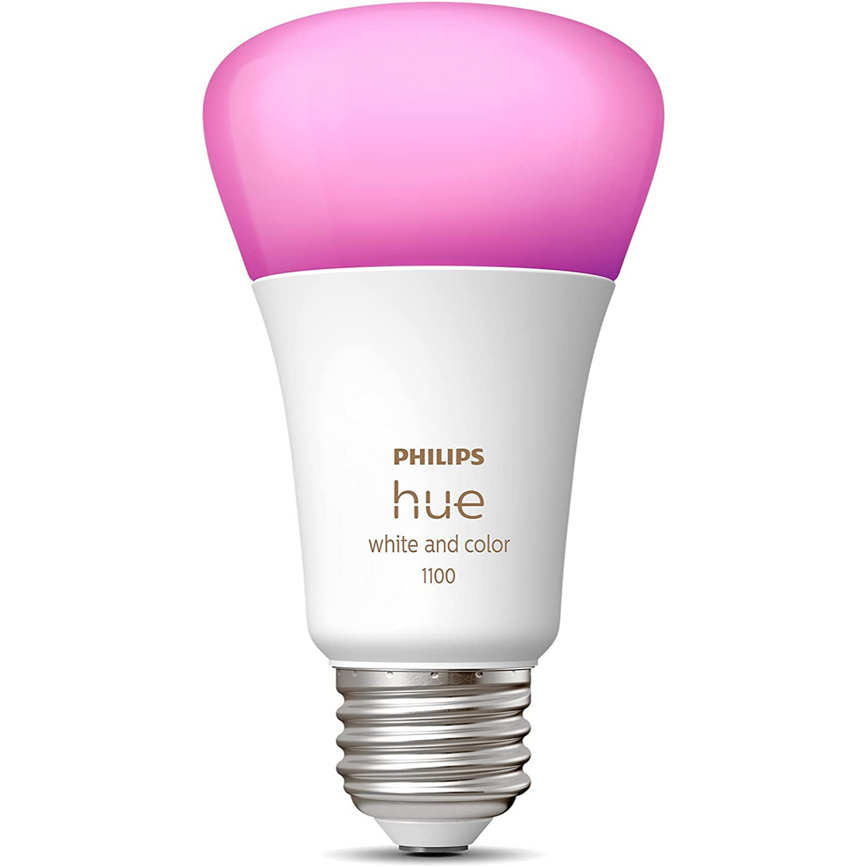 Philips Hue White and Color A19 1100 Lúmenes Bluetooth & Zigbee (Hue Hub Opcional) Funciona con Alexa y Google