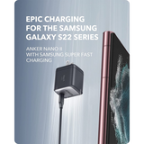 Anker 713 Nano II 45W Cargador USB-C Compacto Rápido para MacBook Pro 13, Galaxy S22/S22 +/S22 Ultra /S21, Note 20/10, iPhone 13/Pro/Max, iPad Pro, Pixel y más