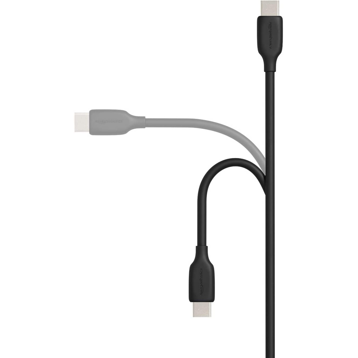 Amazon Basics Cable USB-C 2.0 a Micro-B de carga rápida de 60 W (certificado USB-IF) 1.8 metros