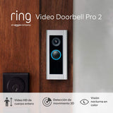 Ring Video Doorbell Pro 2 de Amazon: vídeo HD de cuerpo entero, detección de movimiento 3D e instalación mediante cableado