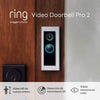 Cargar imagen en el visor de la galería, Ring Video Doorbell Pro 2 de Amazon: vídeo HD de cuerpo entero, detección de movimiento 3D e instalación mediante cableado