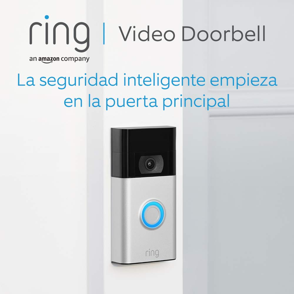 Ring Video Doorbell HD 1080p, detección de movimiento mejorada y fácil instalación