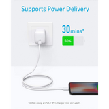 Anker Powerline II Cable USB-C a Lightning para iPhone 13 Pro/12/11/X/XS/XR/ 8 Plus, AirPods Pro (Certificado MFi)