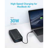 Anker 347 Power Bank 40,000mAh (PowerCore 40K), con carga USB-C de alta velocidad 30W, para MacBook, iPhone 13/14 Series, Samsung Galaxy, iPad, AirPods y más