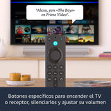 Fire TV Stick 3era Generación con Alexa Voice Remote (incluye controles de TV) | Dispositivo de streaming en HD