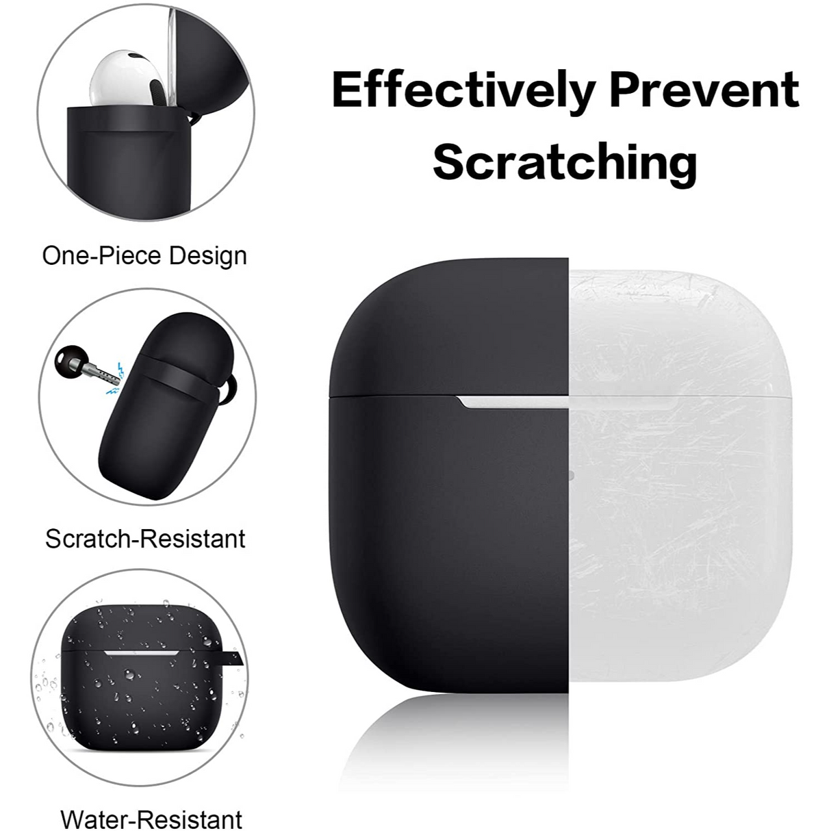 Hamile Case para AirPods 3 de Silicona para Modelo 2021