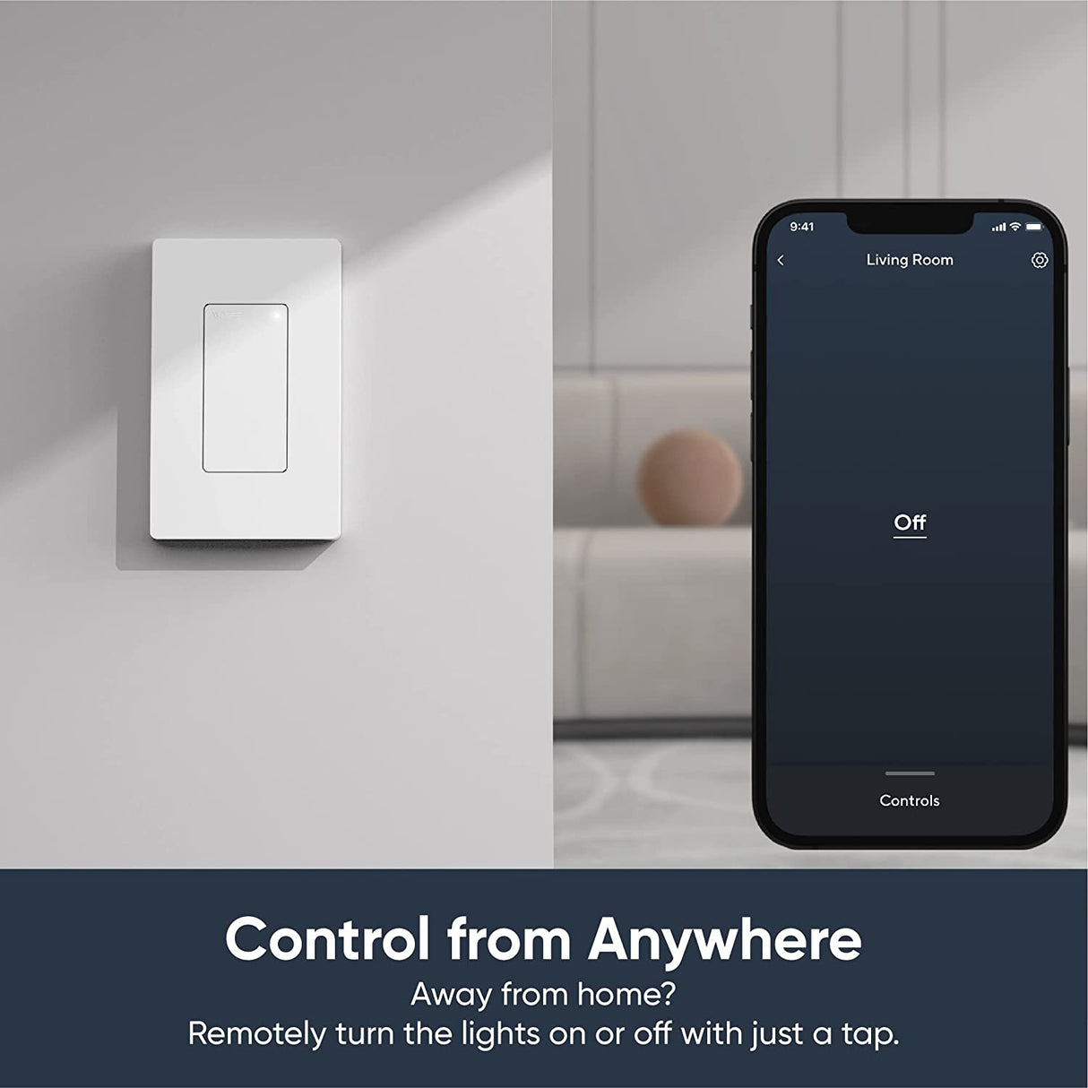 Wyze Switch Interruptor funciona con Alexa y Google Assistant