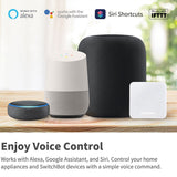 SwitchBot Hub Mini Control Smart IR Aire Acondicionado, TV Compatible con Alexa, Google Home, HomePod, IFTTT