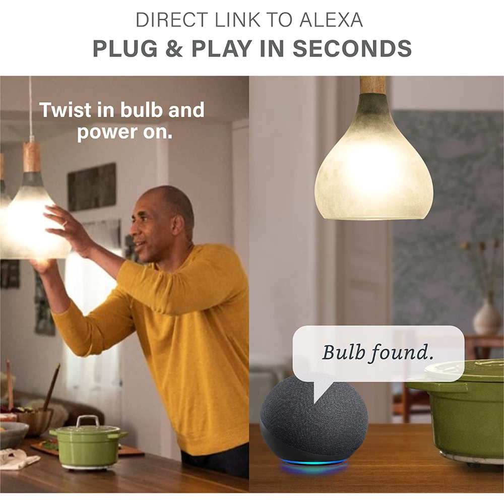 Foco Smart Sengled MultiColor LED Bluetooth A19 E26 Funciona con Alexa