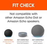 Made For Amazon Soporte de Pared para Echo Dot 4/5 Gen