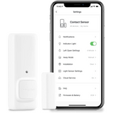SwitchBot Contact Sensor Alarma para Puertas y Ventanas Añade HUB para usar con Alexa