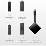 Cable de alimentación USB (elimina la necesidad de adaptador de CA) ‎para Fire TV Stick