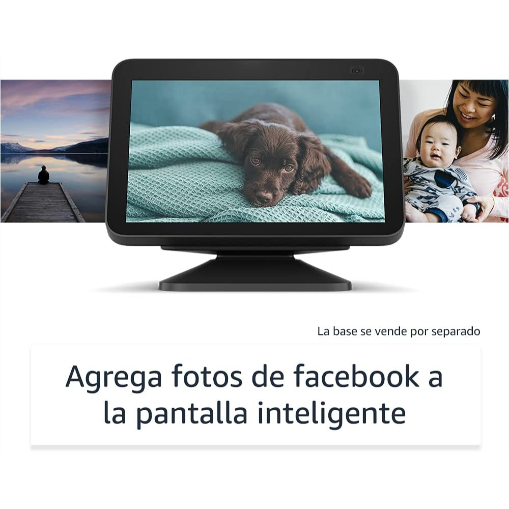 Echo Show 8 (2da generación) | Pantalla HD inteligente con Alexa y cámara de 13 MP