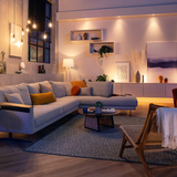 Philips Hue White A19 1100 Lúmenes Bluetooth & Zigbee (Hue Hub Opcional) Funciona con Alexa y Google