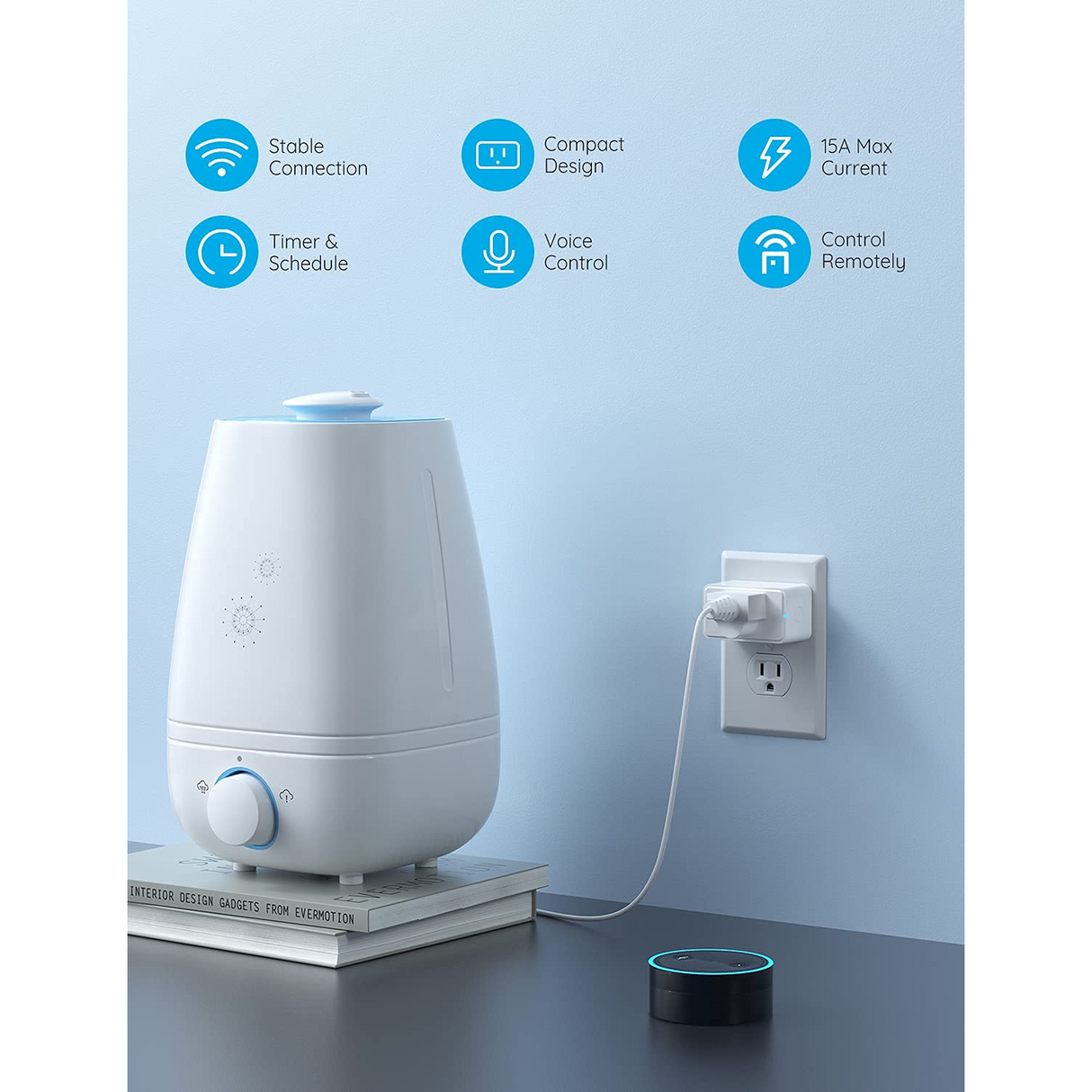 Govee Smart Plug Enchufe Inteligente WiFi Alexa y Google Home