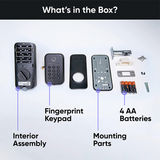 Wyze Lock Bolt Cerradura Inteligente Bluetooth Hasta 50 Huellas IPX5 Resistente al Exterior