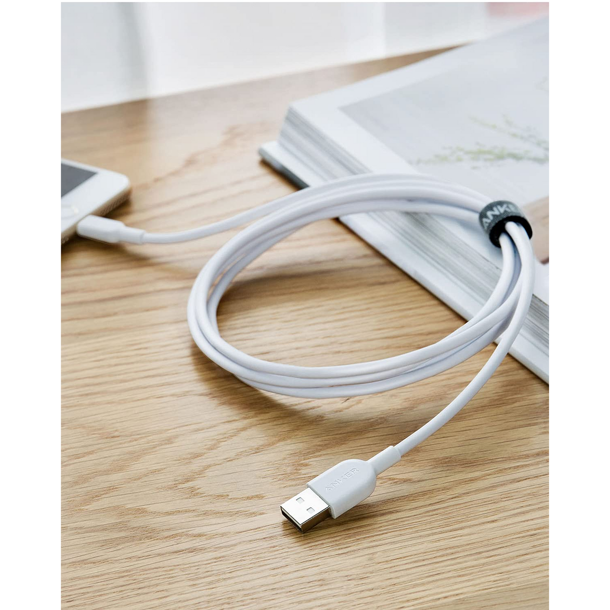 Anker Powerline II Cable USB a Lightning iPhone SE 11 Pro Max Xs XR X 8 7 6S 6 5, iPad y más ‎(Certificado MFi) 1.8 Metros