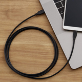 Amazon Basics Cable USB-C 2.0 a Micro-B de carga rápida de 60 W (certificado USB-IF) 1.8 metros