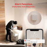 SwitchBot Motion Sensor Sistema de Seguridad Inalámbrico para el Hogar Alerta PIR Añade HUB para usar con Alexa