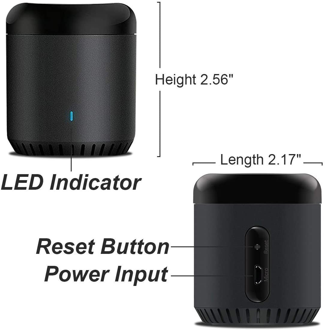 Broadlink Rm Mini 3 Control Remoto Universal Inteligente Alexa y Google Assistant - Compra Online Ecuador TecnoMarket