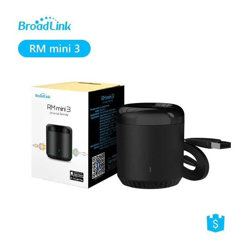 Broadlink Rm Mini 3 Control Remoto Universal Inteligente Alexa y Google Assistant - Compra Online Ecuador TecnoMarket