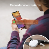 ATUVOS Tag Localizador con Apple Find My (solo iOS) Rastreador Impermeable Bluetooth Inteligente