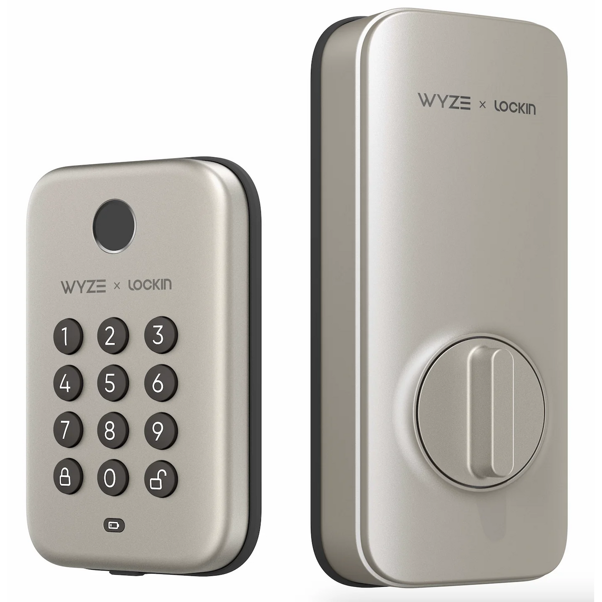 Wyze Lock Bolt Cerradura Inteligente Bluetooth Hasta 50 Huellas IPX5 Resistente al Exterior