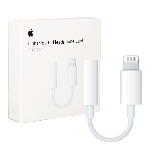 Adaptador de Lightning a 3,5mm Original Apple para iPhone - TecnoMarket