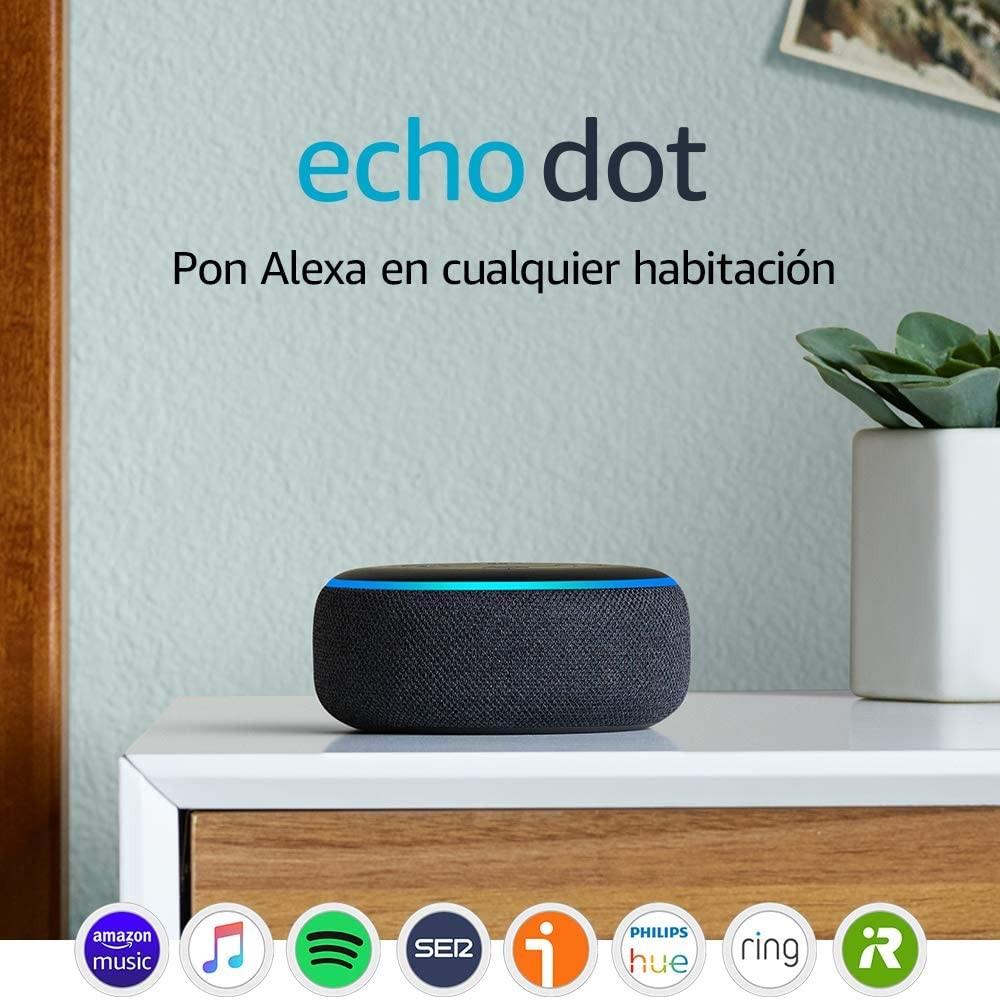 Echo Dot (3.ª generación) - Altavoz inteligente con Alexa - TecnoMarket