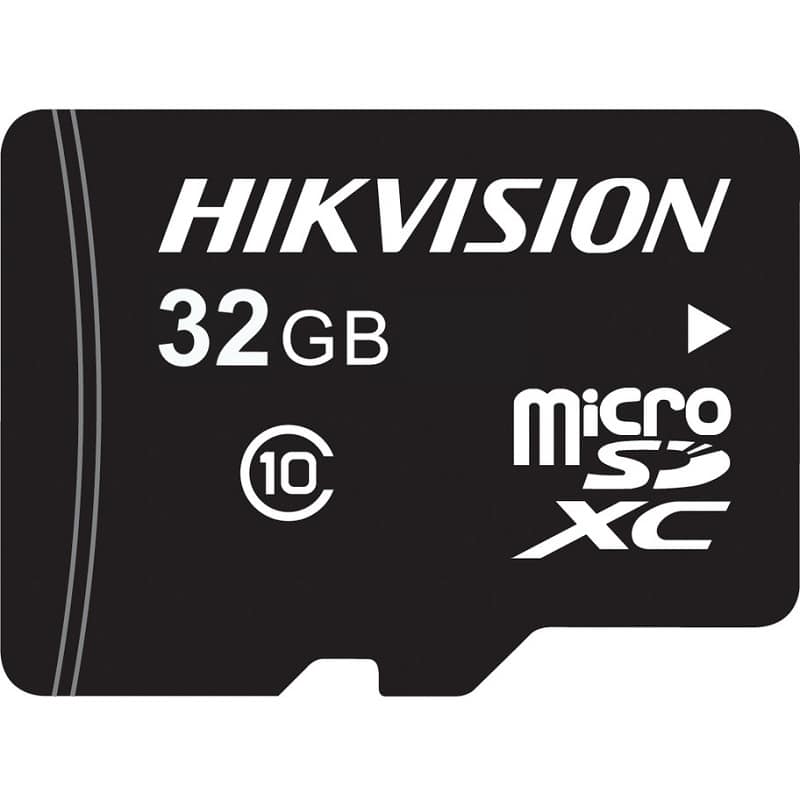 HIKVISION Tarjeta de Memoria MircoSD 32GB Clase 10 Especializada para Videovigilancia - TecnoMarket