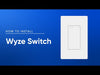 Cargar y reproducir el video en el visor de la galería, Wyze Switch Interruptor funciona con Alexa y Google Assistant