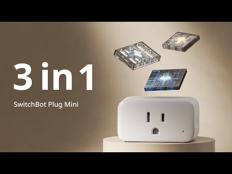 SwitchBot Plug Mini Enchufe Inteligente 15A WiFi Funciona con Alexa y Google