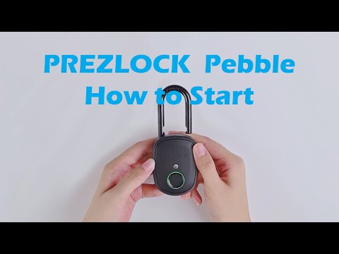 Prezlock Candado con Desbloqueo por Huella con Llave de Respaldo IP65 A Prueba de Agua Uso Rudo