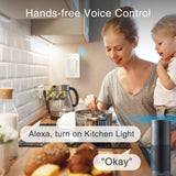 Interruptor Inteligente Gosund Smart Switch Luz Wifi Funciona con Alexa y Google Assistant Paquete de 2 - TecnoMarket