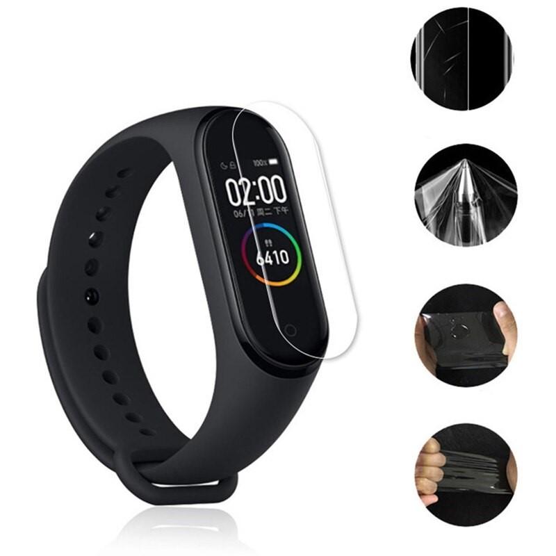 Kit de 5 Micas para Pantalla de Xiaomi Mi Band 4 / 5 Película Protectora Hidrogel - TecnoMarket