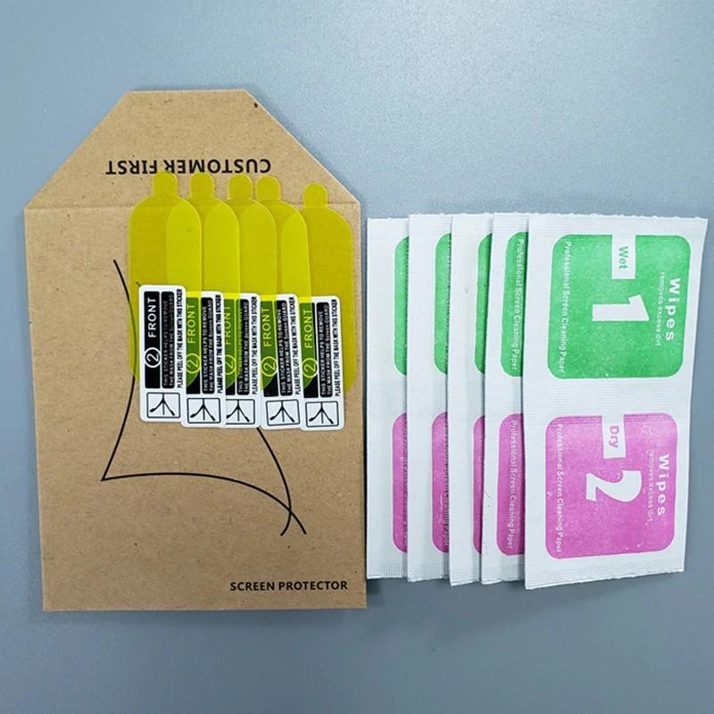 Kit de 5 Micas para Pantalla de Xiaomi Mi Band 4 / 5 Película Protectora Hidrogel - TecnoMarket