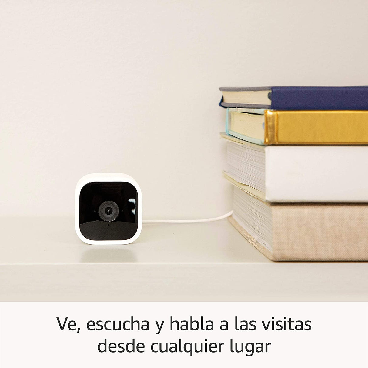 Nueva Blink Mini - Cámara de Seguridad Inteligente 1080 HD Funciona Con Alexa - TecnoMarket