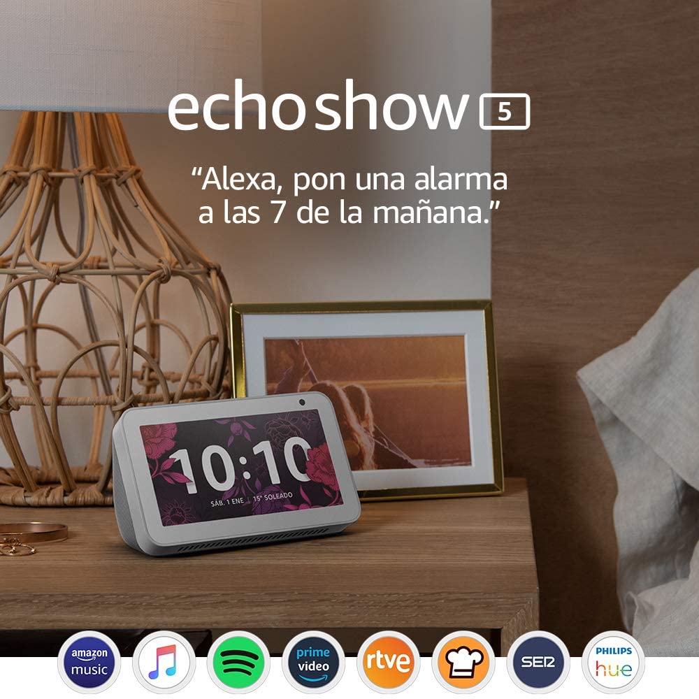 Nuevo Echo Show 5 - Pantalla inteligente compacta con Alexa - TecnoMarket