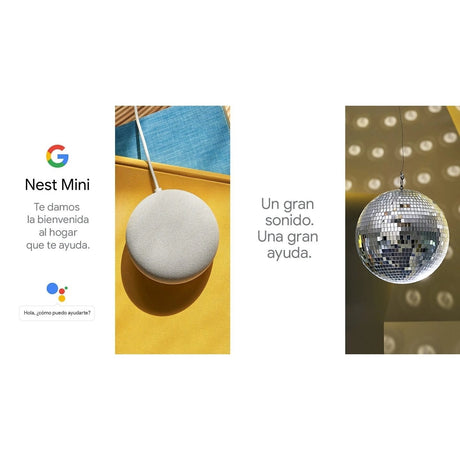 Nuevo Google Nest Mini 2ª Generación Altavoz Inteligente - TecnoMarket